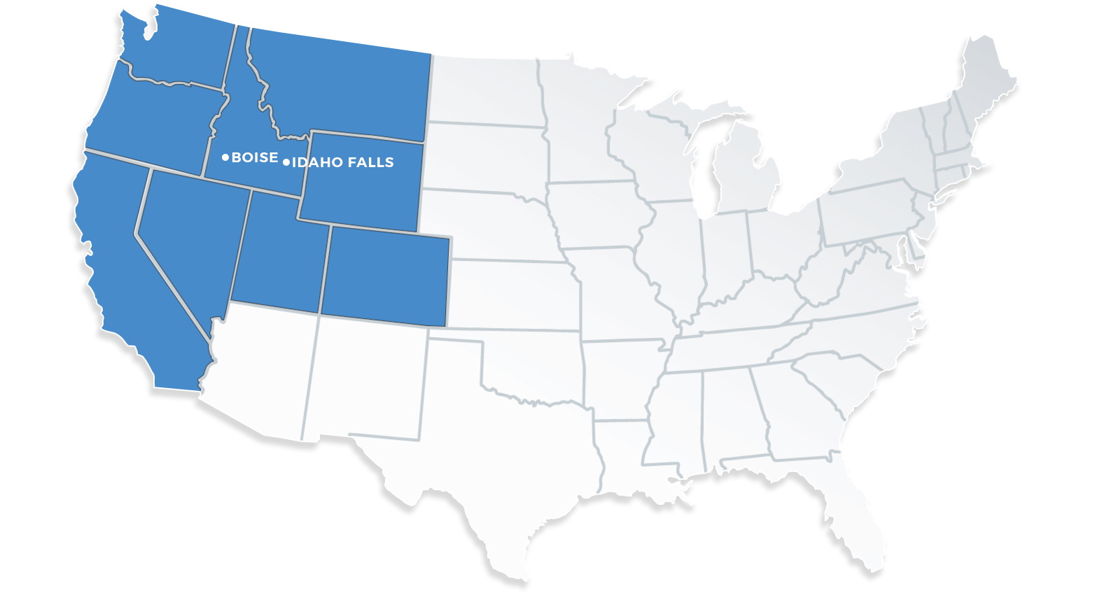 Office Furniture Resources Coverage Map